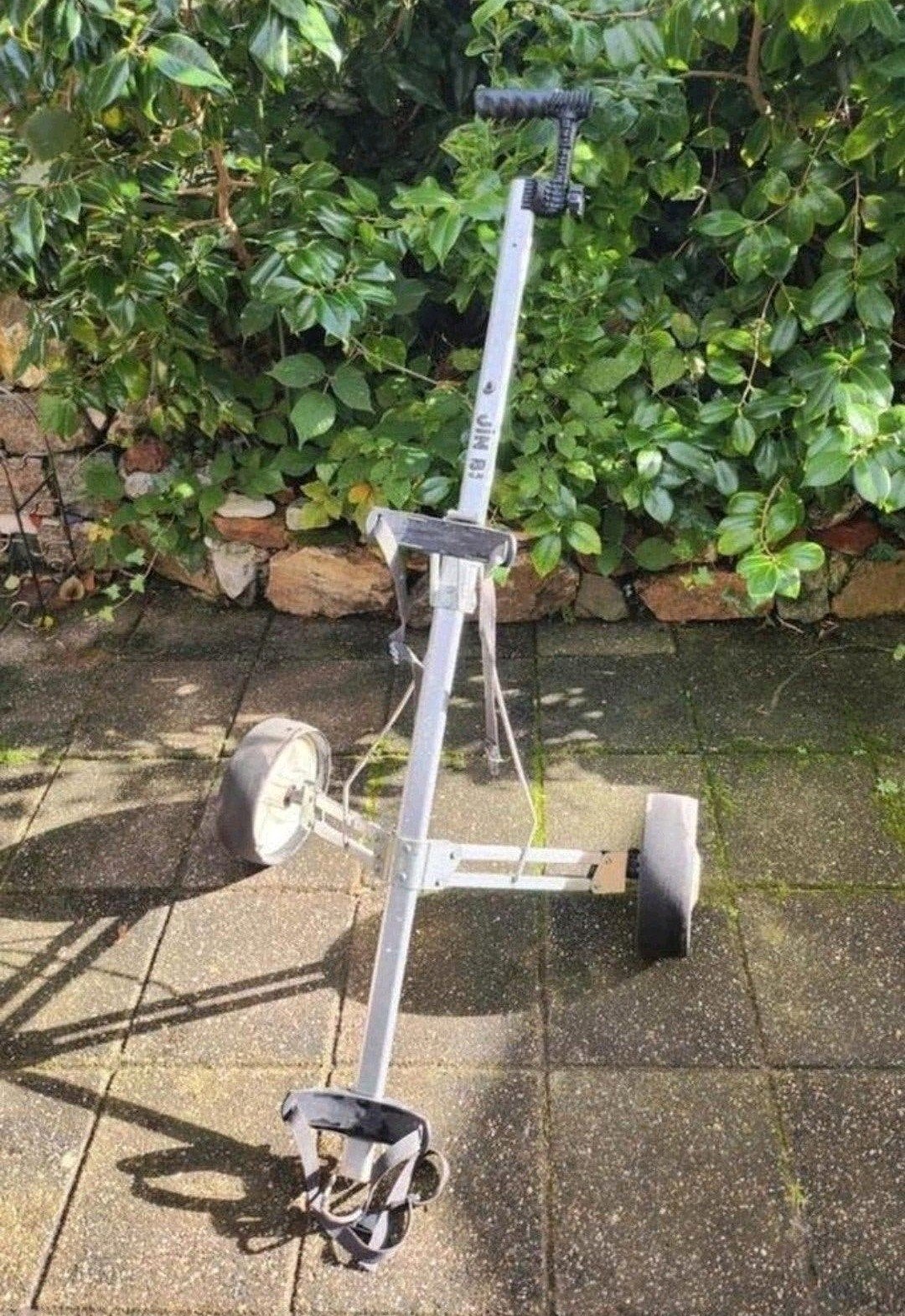 Jin Bi Aluminum Lichtgewicht Golftollley, Ophalen, Zo goed als nieuw