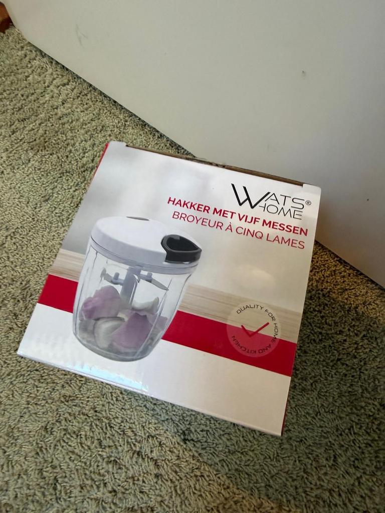 Wats Home Hakker met vijf messen - Nieuw en ongebruikt, Ophalen of Verzenden, Nieuw