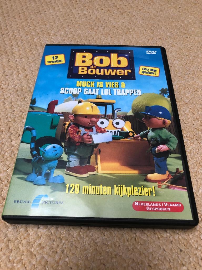 Bob de Bouwer - Muck is vies & Scoop gaat lol trappen, Alle leeftijden, Ophalen of Verzenden, Zo goed als nieuw