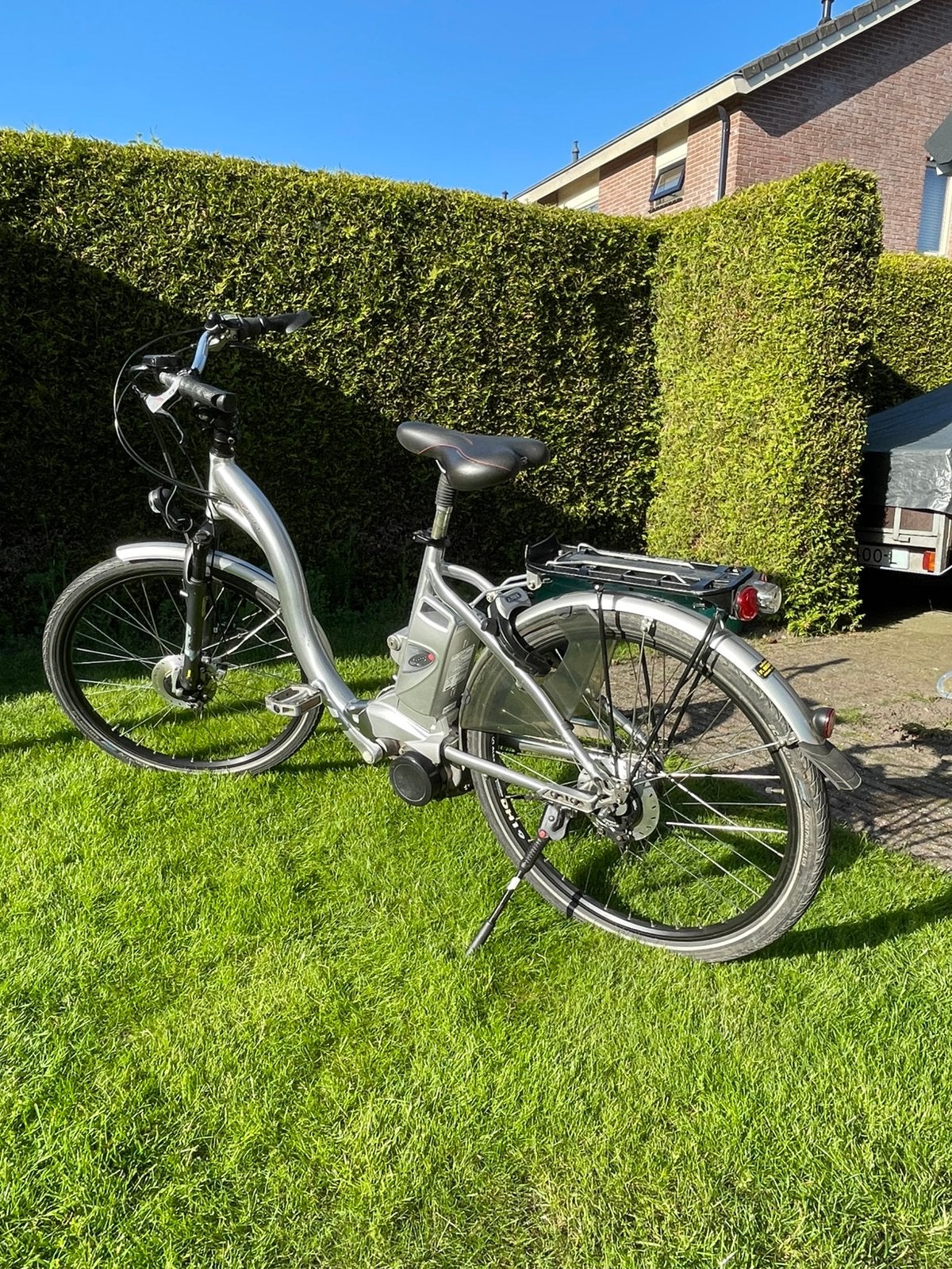Flyer elektrische fiets, zeel lage instap, framemaat 46, Gebruikt, Versnellingen, Minder dan 47 cm, Trommelrem