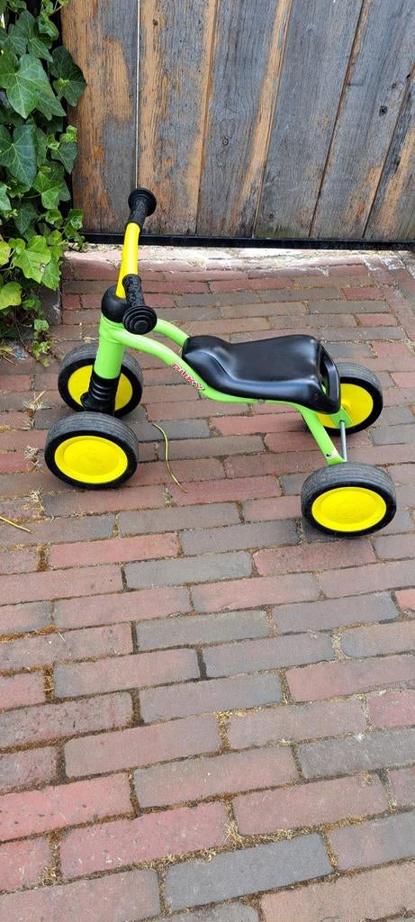 Puky loopfietsje 4 wielen groen - 0-3 jaar, Ophalen of Verzenden, Gebruikt, Loopfiets