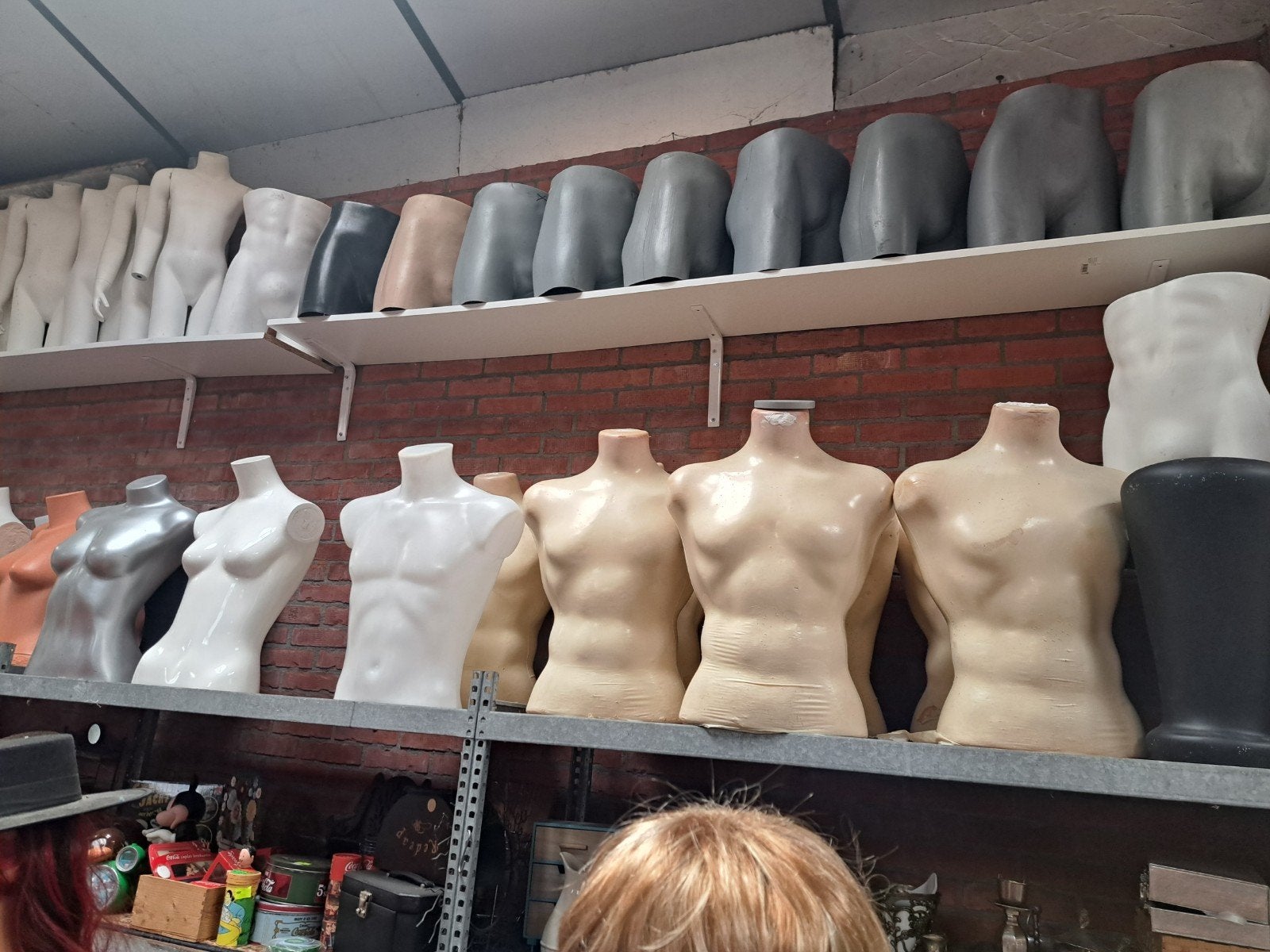 paspop/bustes/torso, Ophalen of Verzenden, Gebruikt
