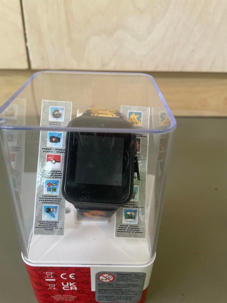 Pokemon Horloge - Nieuw in doos, Ophalen of Verzenden, Zo goed als nieuw