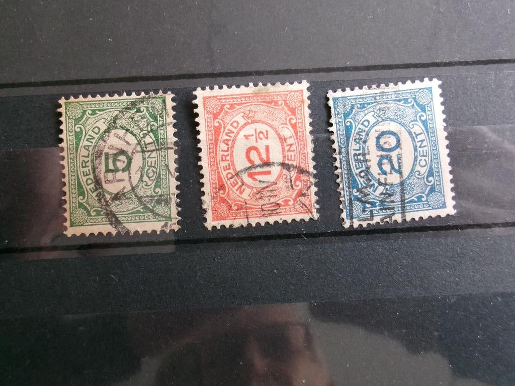 1921 - 1922 - cijfer (378b), Postzegels en Munten, Postzegels | Nederland, Verzenden, Gestempeld