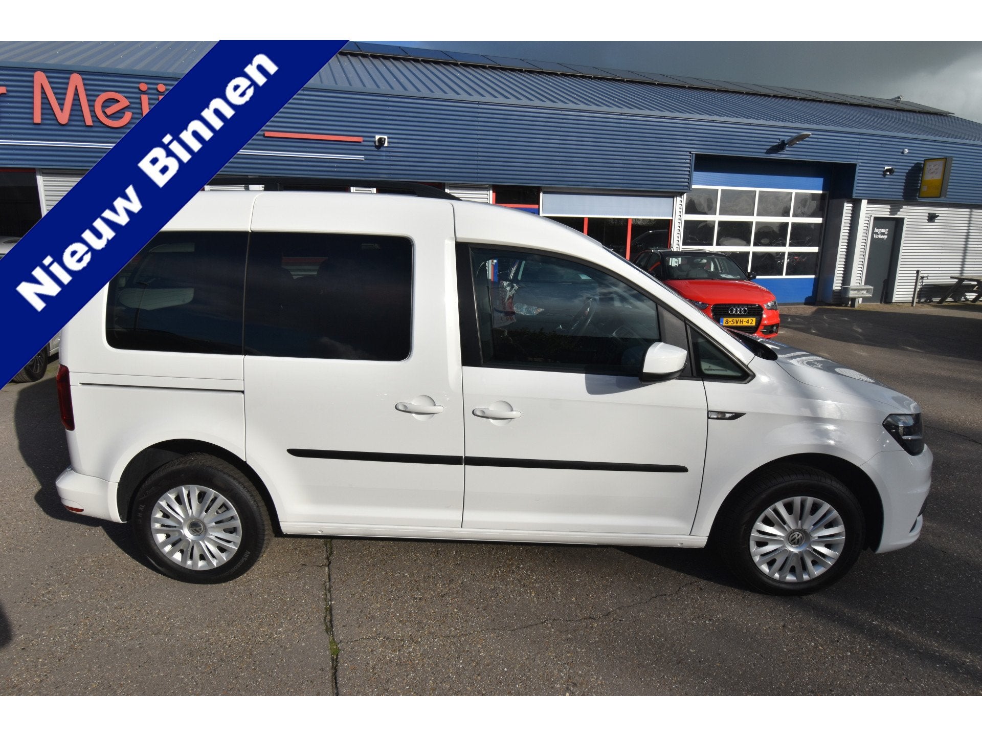 Volkswagen Caddy 1.2 TSI Trendline , TREKHAAK , CR CONTR , P, Auto's, Voorwielaandrijving, Gebruikt, 4 cilinders, Wit