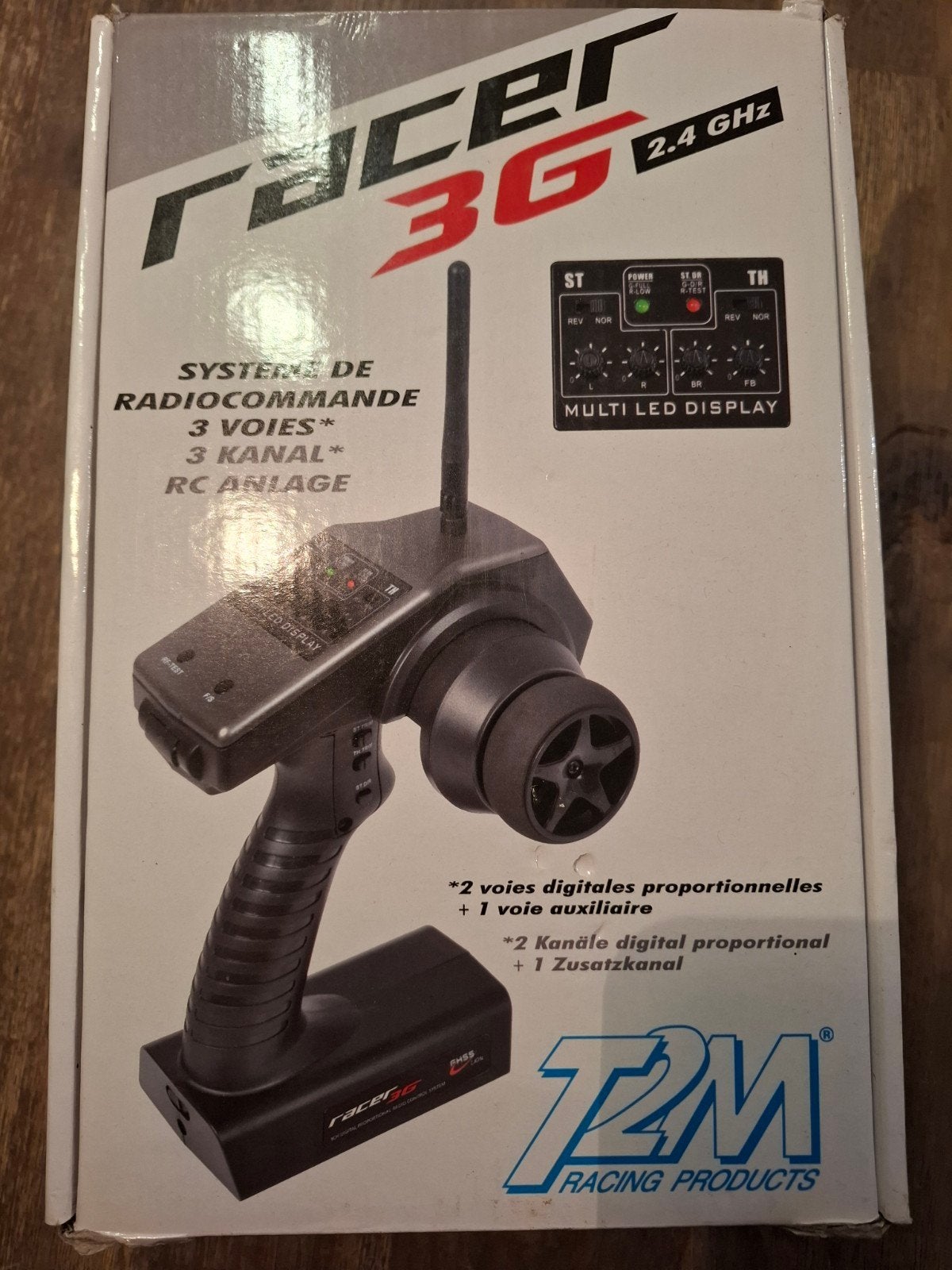 Racer 3G 2.4 GHz 3-kanaals RC afstandsbediening, Ophalen of Verzenden, Nieuw