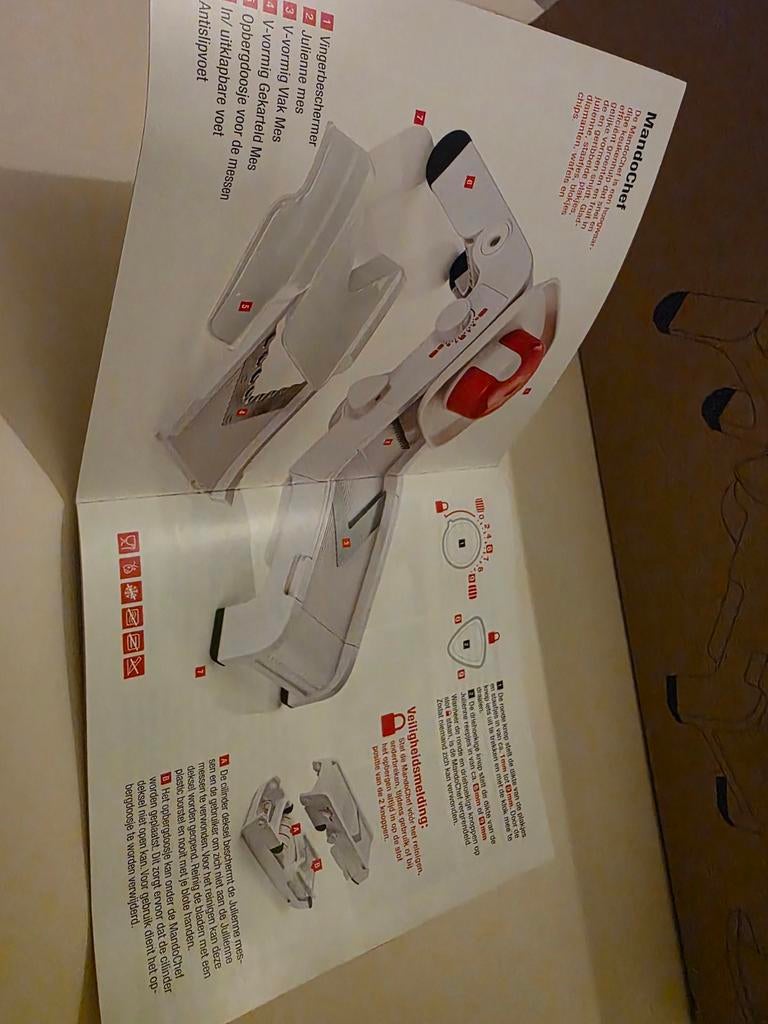 Tupperware mandochef te koop, Huis en Inrichting, Keuken | Tupperware, Ophalen, Nieuw, Overige typen