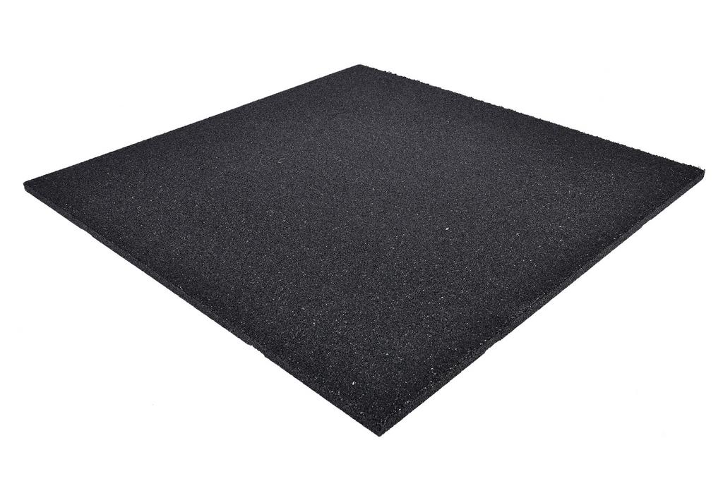 Foto 2 van Zwarte Rubber Tegels 100 x 100 x 2.5cm €21.45,- per m2!