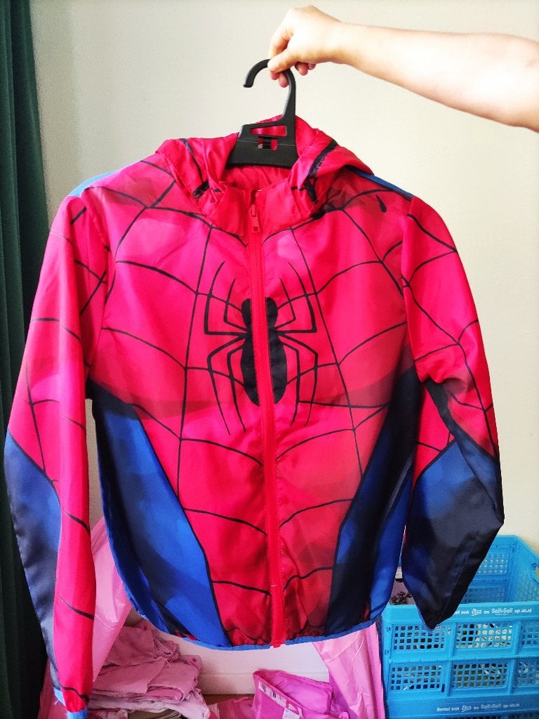 Spiderman vest / verkleedkleding 122/128, Ophalen of Verzenden, Gebruikt, 122 t/m 128, Jongen
