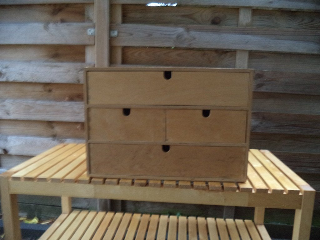 Ikea 2003 Moppe ladekastje, Minder dan 50 cm, Ophalen of Verzenden, Zo goed als nieuw, 3 of 4 laden