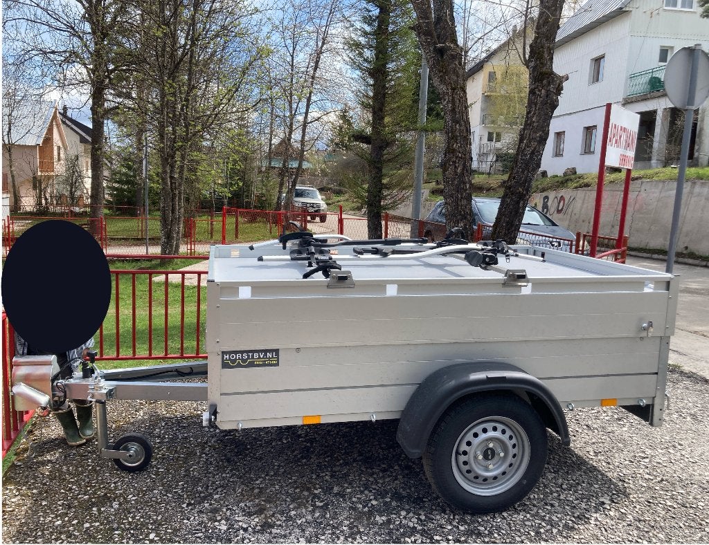 Aanhanger Anssems met dieselslot, Thule dragers, 211 x 126, Ophalen, Zo goed als nieuw