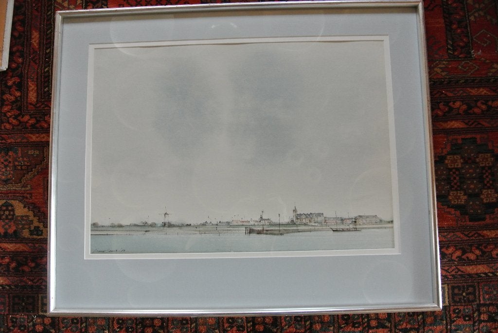 ciano siewert aquarel, Ophalen of Verzenden