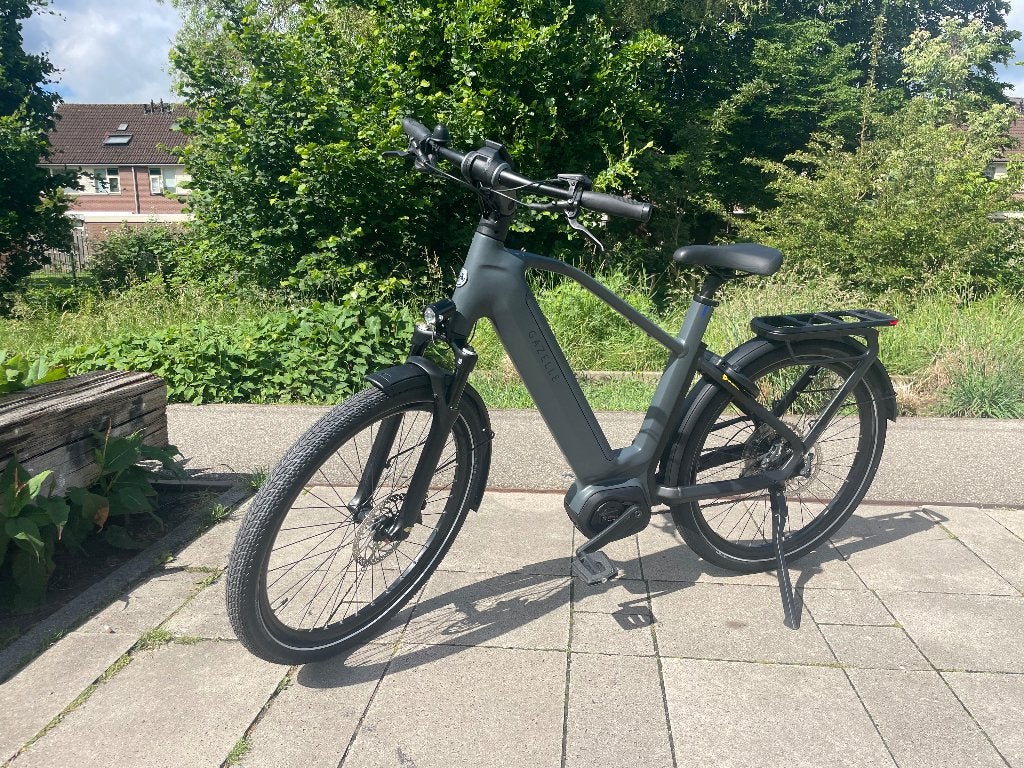 I.z.g.st.Gazelle Eclipse T11 H55 6-2024 Antracite grey 750Wu, Ophalen, Zo goed als nieuw, 51 tot 55 cm, 50 km per accu of meer
