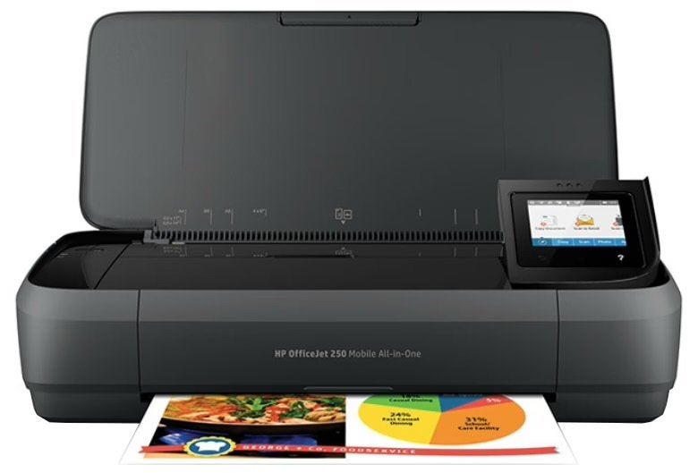 HP OfficeJet 250 Mobile All-in-one  (CZ992A) + 5x inkt, Computers en Software, Inkjetprinter, All-in-one, Kleur printen, Ophalen of Verzenden