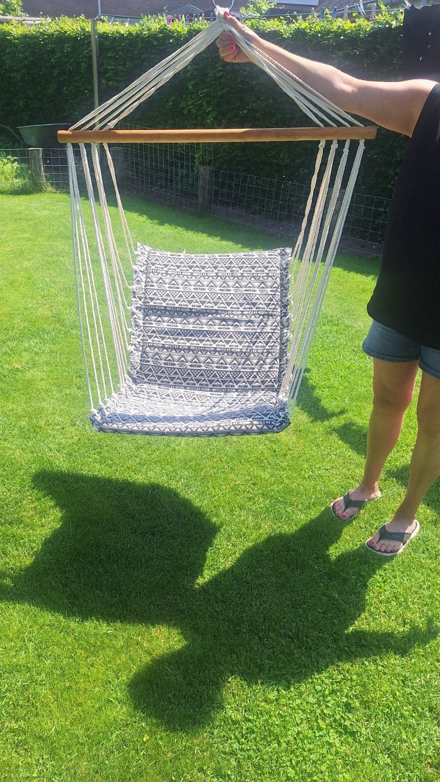 2x hangstoel, Ophalen