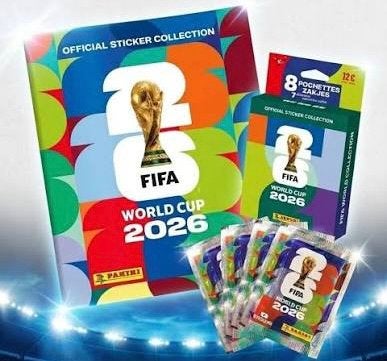 Panini wk 2026 stickers ruilen(bijgewerkt), Ophalen of Verzenden, Zo goed als nieuw, Meerdere stickers