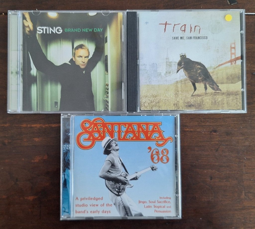 CD’s Pop: Black Sabbath, Train, Sting e.a., Pop, Ophalen of Verzenden, Zo goed als nieuw, Inclusief doosje