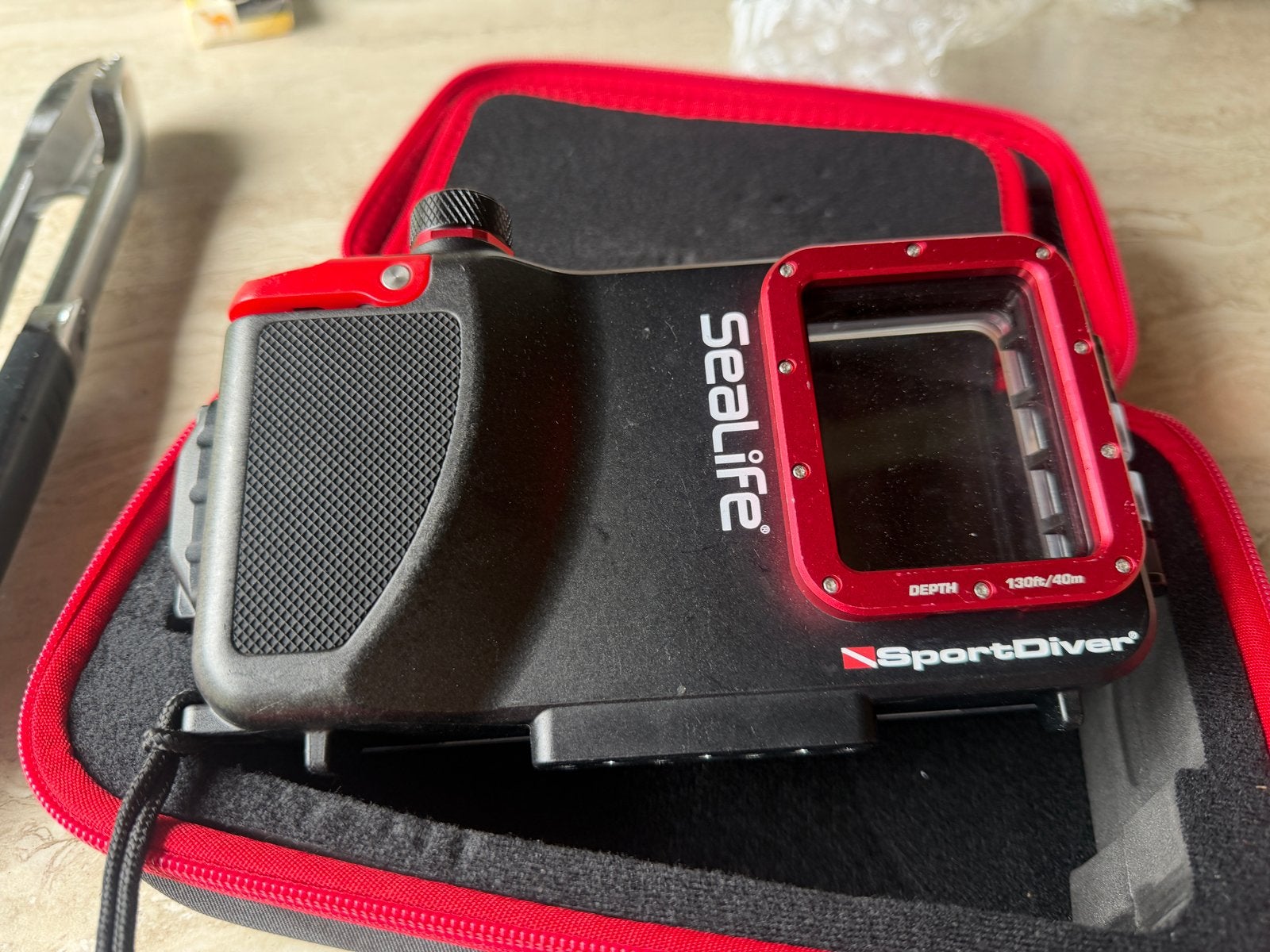 SeaLife SportDiver SL400 Onderwaterhuis voor Smartphones, Ophalen, SeaLife, Inclusief filter, Zo goed als nieuw