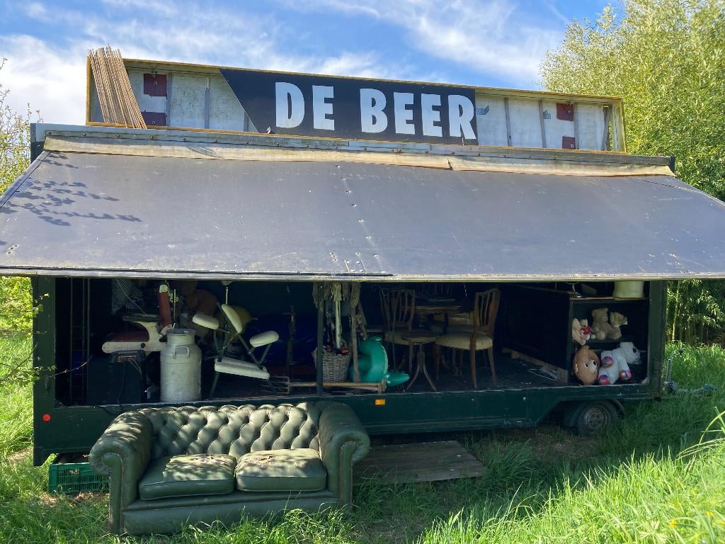 Dichte aanhanger, podiumwagen, studio of ??, Auto diversen, Ophalen, Gebruikt
