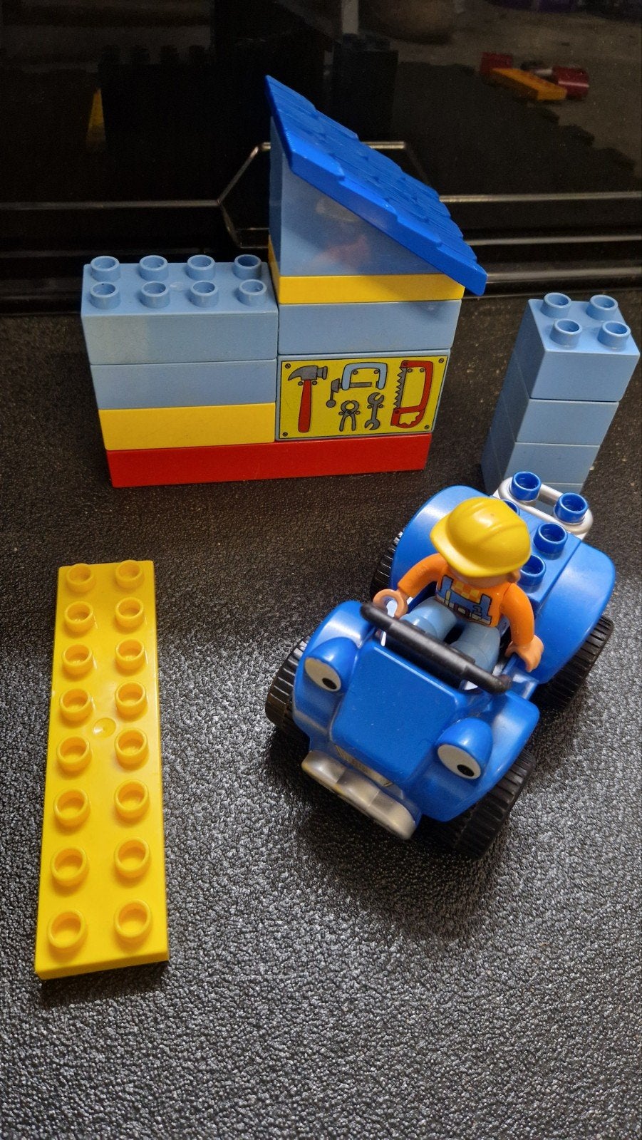 Bob de Bouwer Duplo Voertuig met Figuur, Ophalen of Verzenden, Zo goed als nieuw, Overige merken