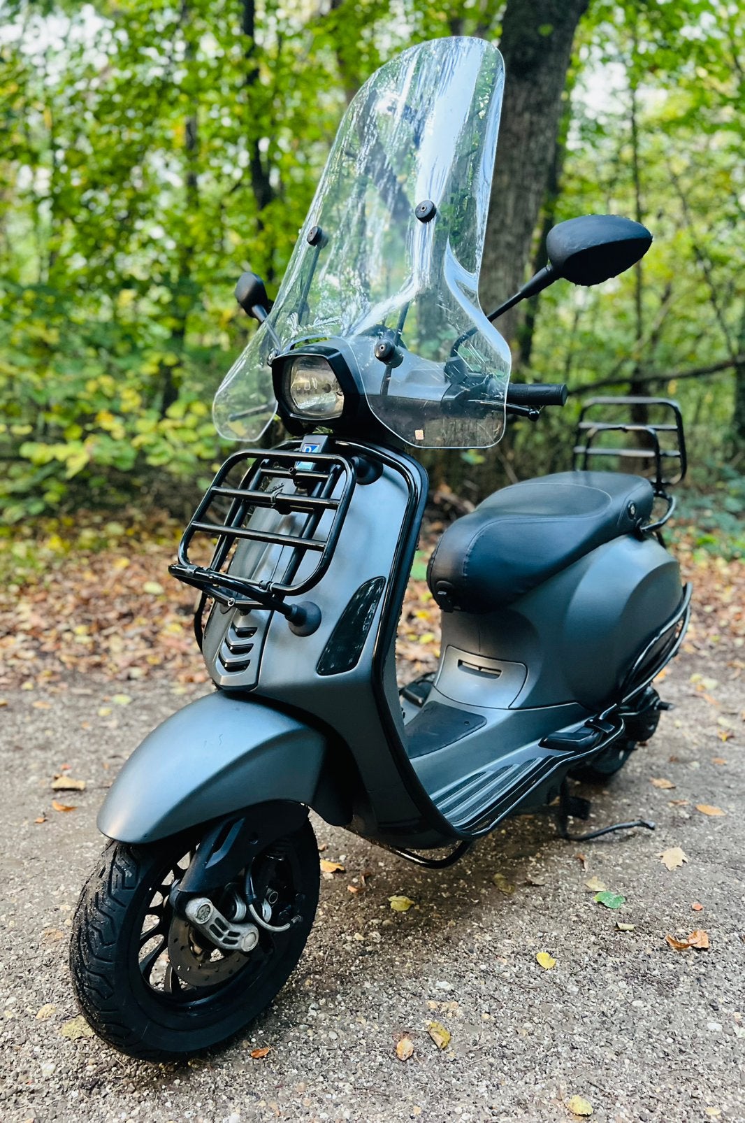 Vespa Sprint 2016 4T 2V | Titanio Grey | Full Option | Alarm, Ophalen, Gebruikt, Benzine, 50 cc