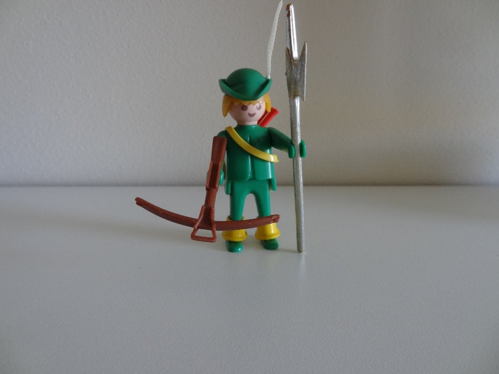 Playmobil Robin Hood en groene boogschutter, Kinderen en Baby's, Ophalen, Gebruikt, Losse onderdelen, Figuren