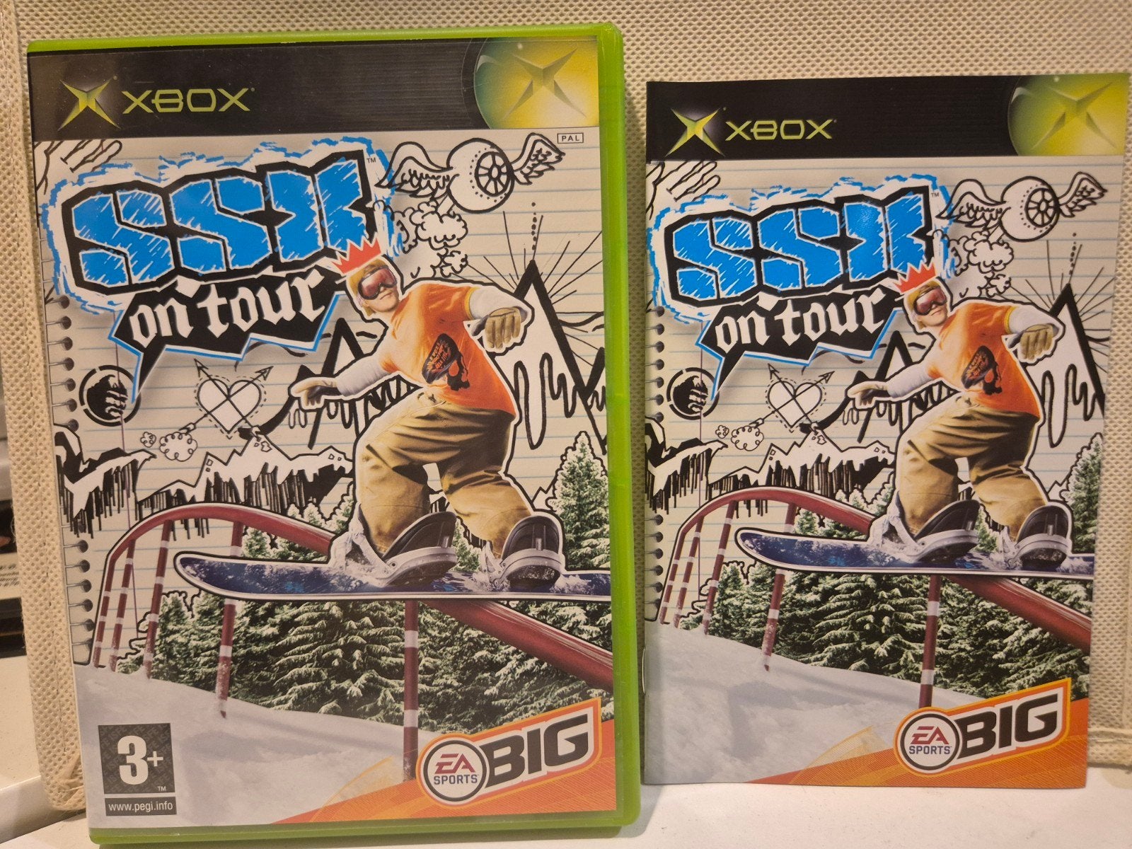 SSX on Tour Snowboarding XboX Classic, 1 speler, Ophalen of Verzenden, Zo goed als nieuw, Vanaf 3 jaar