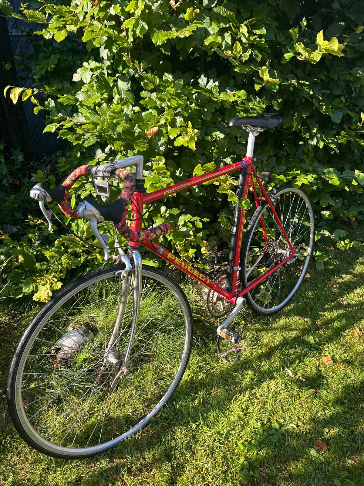 Peugeot Performance 5000 Racefiets –rood-framemaat 60, Gebruikt, 10 tot 15 versnellingen, Velgrem, 57 tot 61 cm