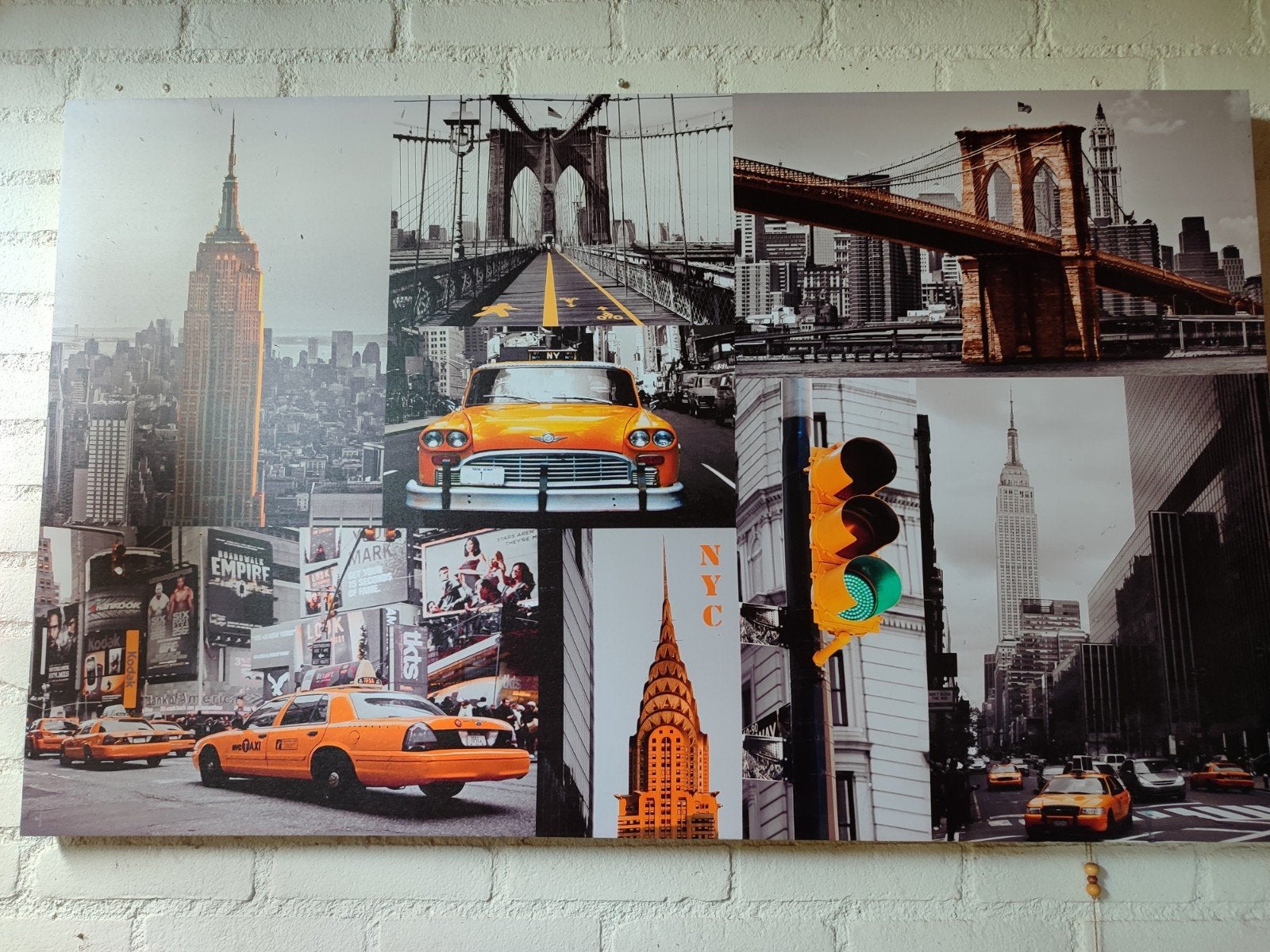 Poster NY, Ophalen, Zo goed als nieuw, A1 t/m A3, Film en Tv
