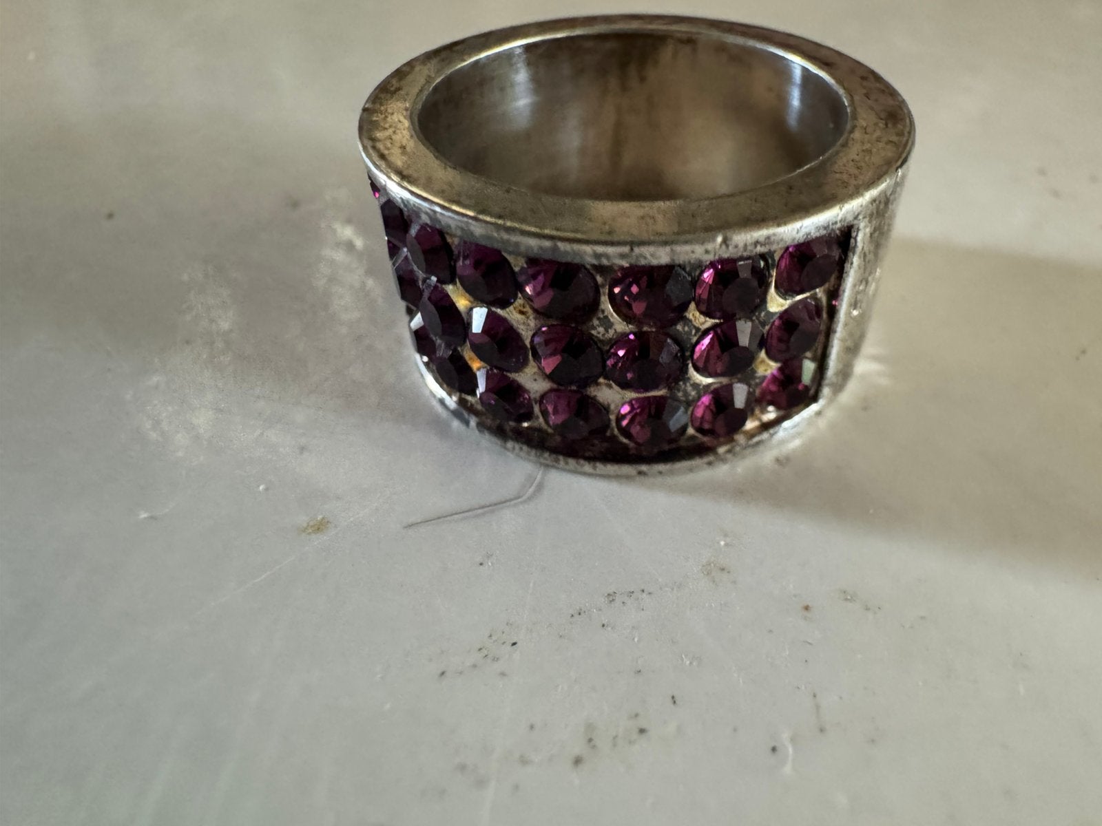 Dyrberg/Kern ring, Ophalen of Verzenden, Dame, Zilver, Kleiner dan 17