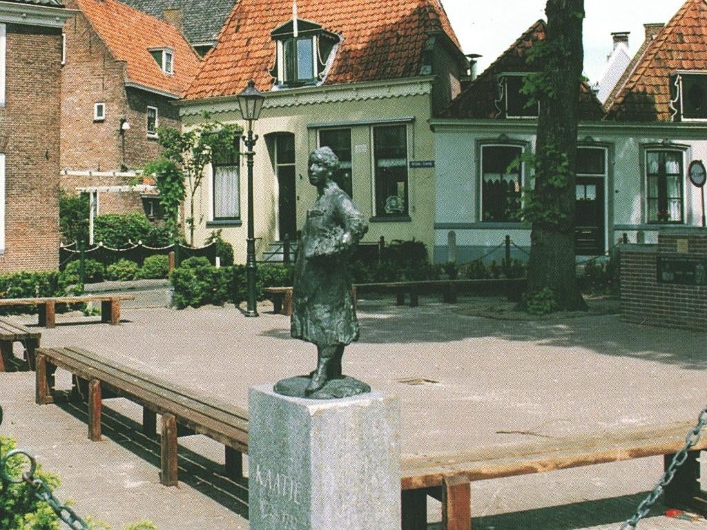 988014 Blokzijl Ov 294 Kaatje _Gelopen met  Wenspostzegel, Ophalen of Verzenden, 1980 tot heden, Gelopen, Overijssel