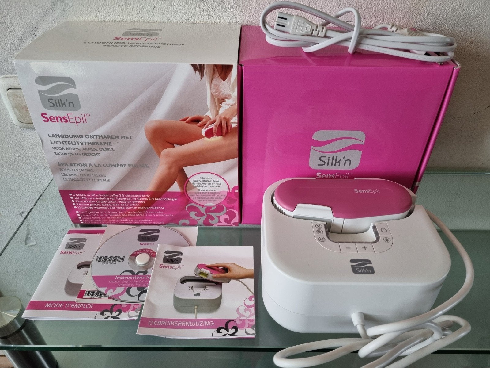 SILK'N SENSEPIL, IPL, LichtflitsOntharing, Handl/Doos,Nieuw!, Sieraden, Tassen en Uiterlijk, Uiterlijk | Lichaamsverzorging, Ophalen of Verzenden