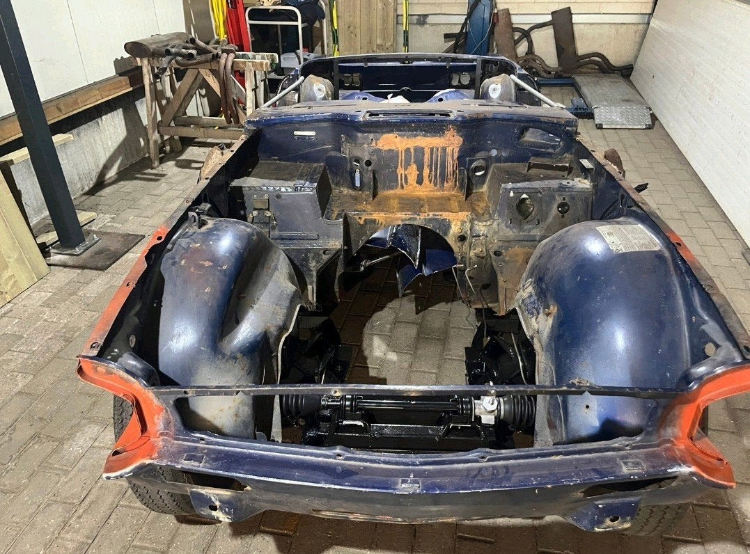 Triumph Tr6 1973 projekt, foto 2