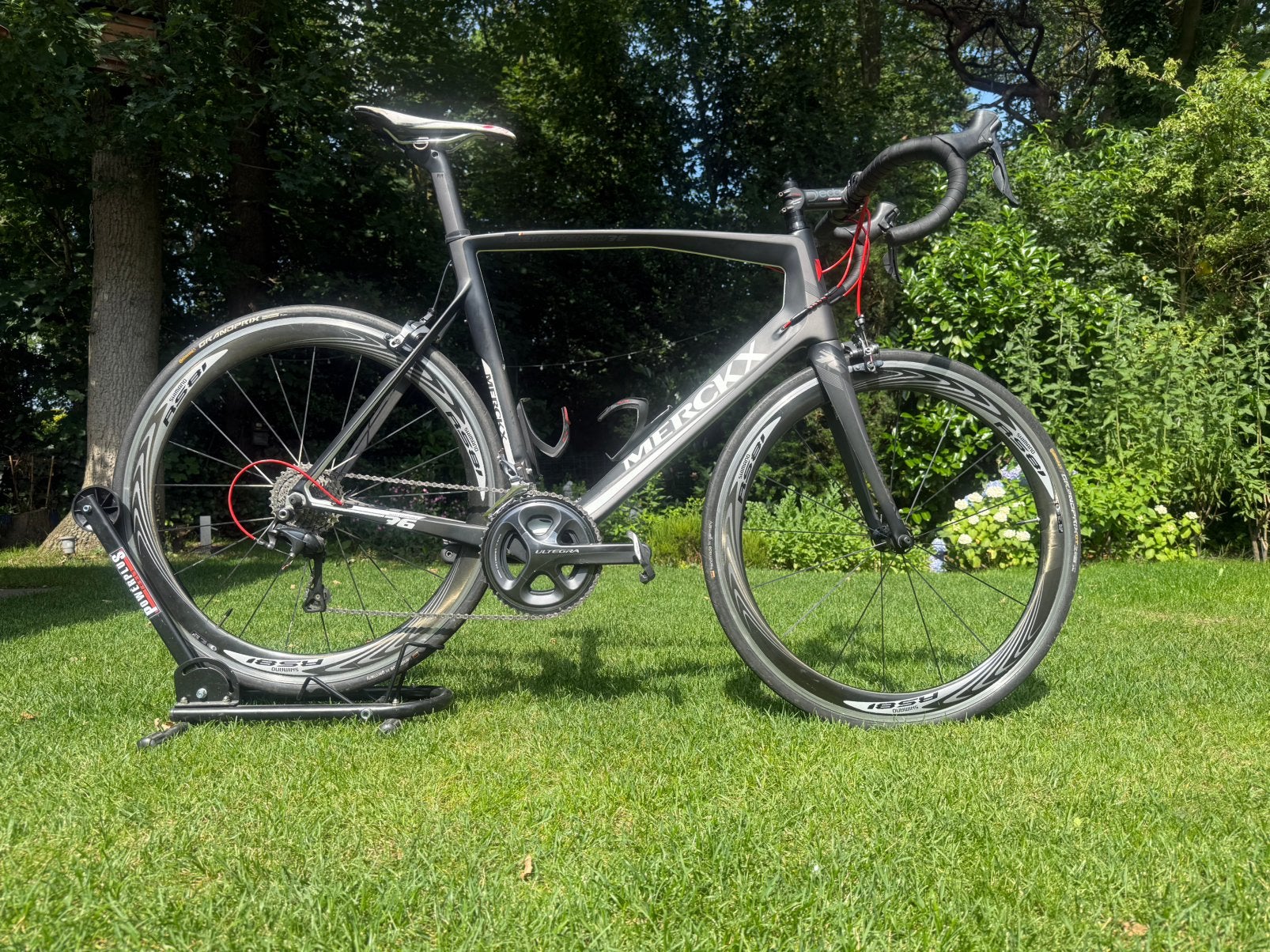 Eddy Merckx San Remo – Carbon – Ultegra – RS81 – Maat 61, 28 inch, Carbon, Velgrem, Zo goed als nieuw