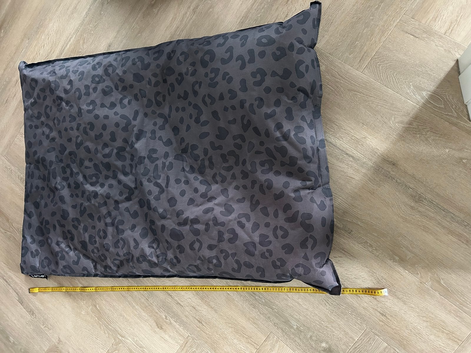 Zitzak xl met luipaardprint - Grijs, zo goed als nieuw, Ophalen, Zo goed als nieuw, Grijs, Zitzak