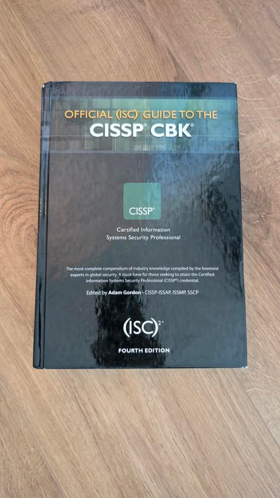 Official (ISC)2 Guide to the CISSP CBK - 4th Edition, Ophalen of Verzenden, Zo goed als nieuw, Vakgebied of Industrie, Adam Gordon