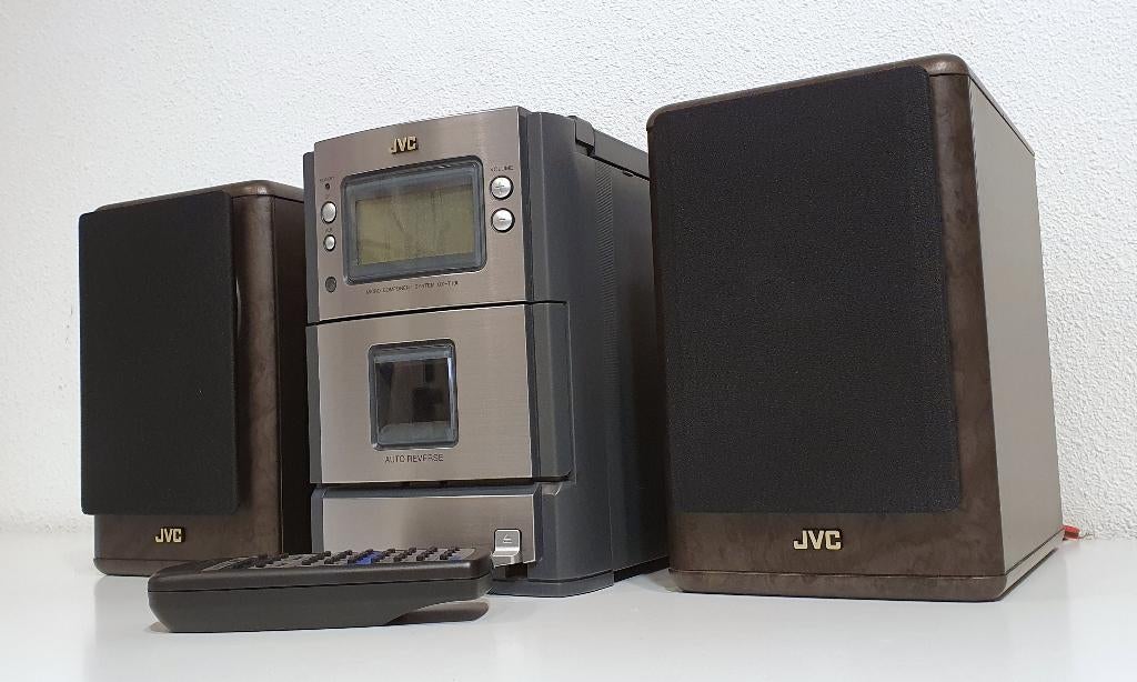 Mini Stereo Set - JVC UX-T100, Microset, JVC, Ophalen of Verzenden, Tuner of Radio
