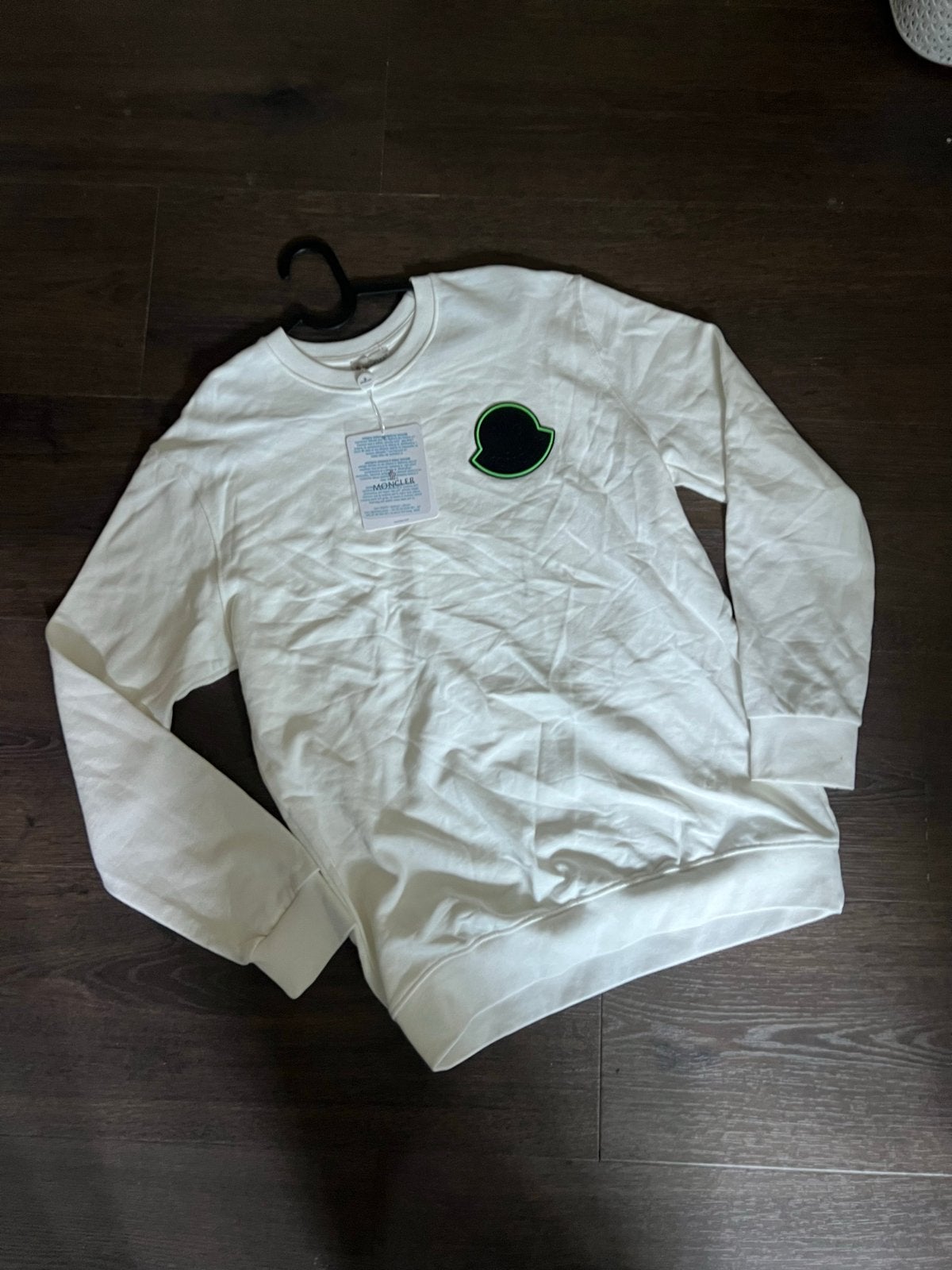 Moncler Trui Maat XL - Nieuw, Ophalen of Verzenden, Nieuw, Maat 56/58 (XL), Wit
