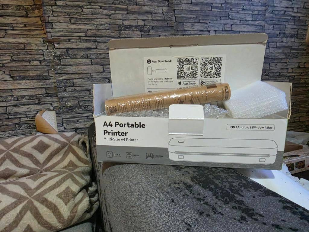 A4 Portable Printer, Computers en Software, Printers, Ophalen, Nieuw