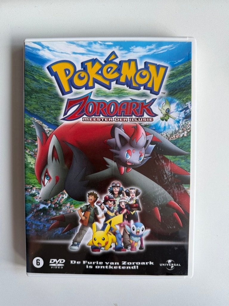 Pokémon 13: De Film - Zoroark, Meester der Illusie DVD | Act, Europees, Animatie, Ophalen of Verzenden, Zo goed als nieuw