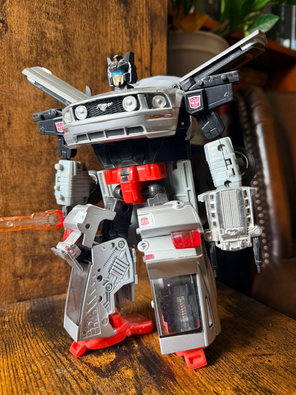 Transformers Binaltech BT-10 Grimlock (Ford Mustang GT), Overige generaties, Ophalen of Verzenden, Zo goed als nieuw, Autobots