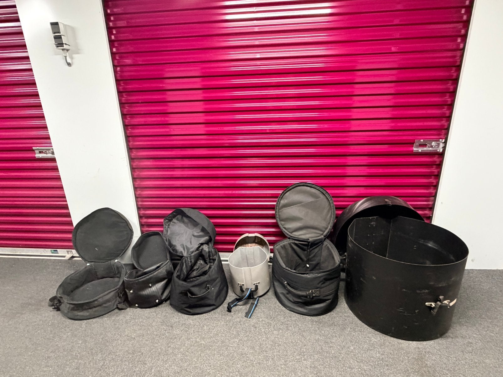 Hoezen en cases voor drums, Ophalen, Gebruikt