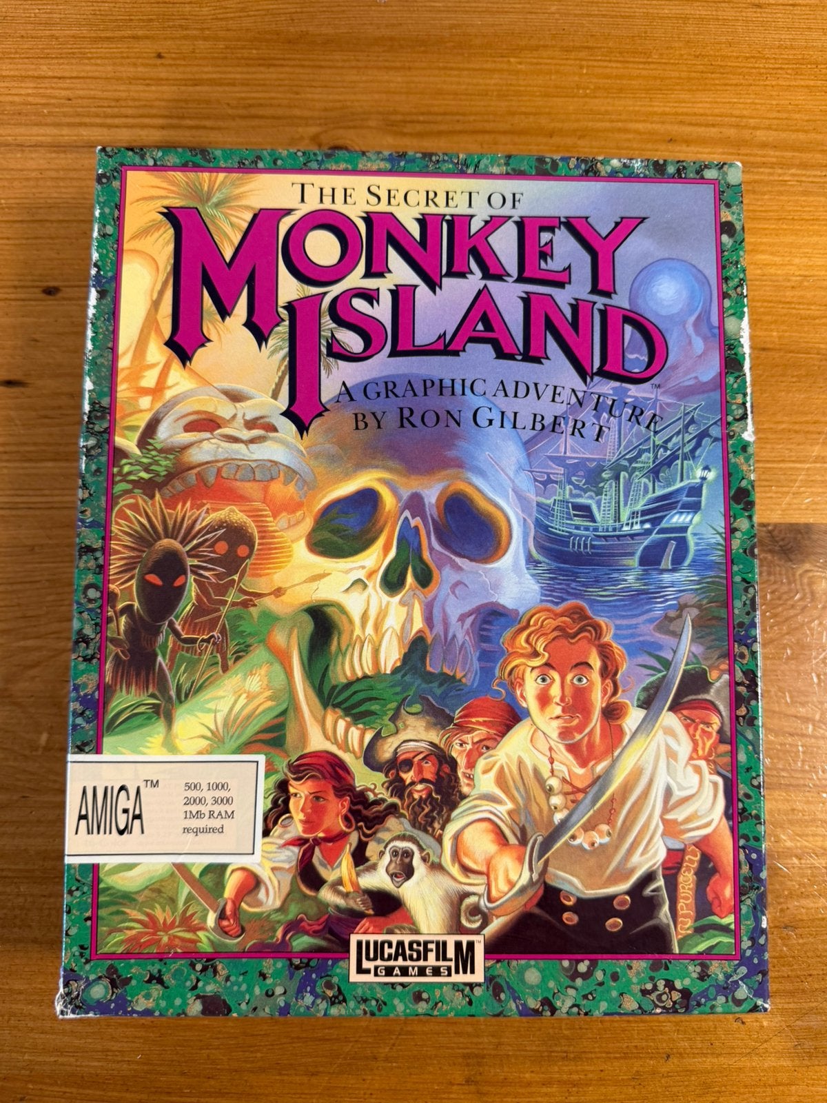 The secret of Monkey Island, Ophalen