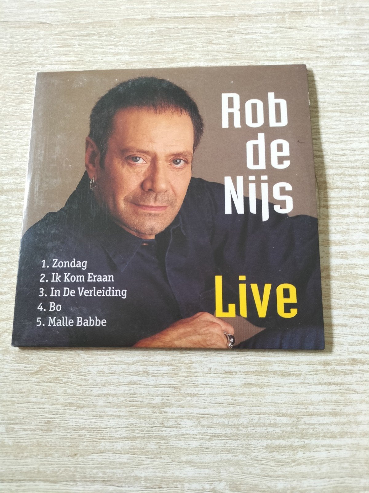 Rob de Nijs - live, Cd's en Dvd's, Ophalen of Verzenden, Nederlandstalig
