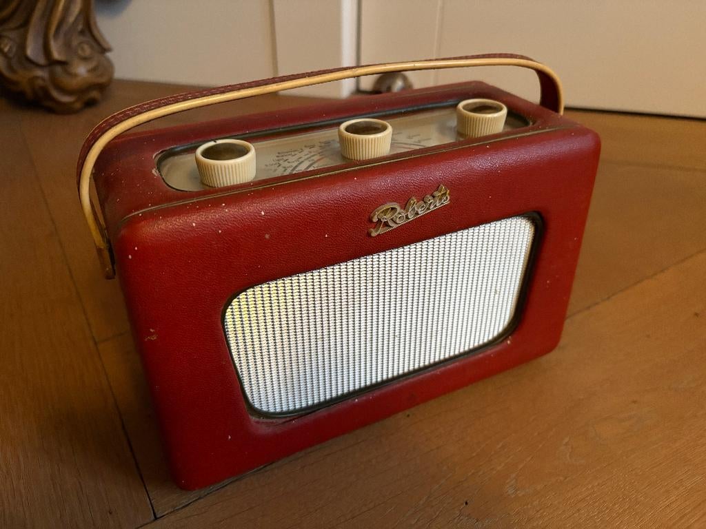 1965 Roberts R300 transistor radio, Ophalen of Verzenden, Gebruikt