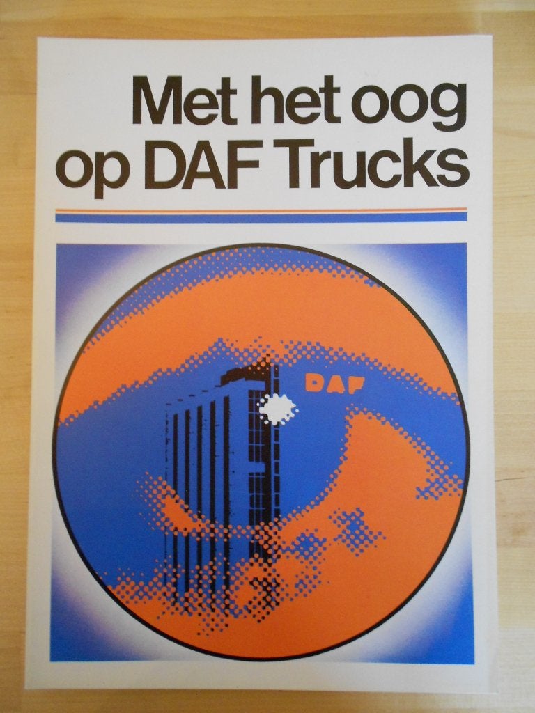 DAF in Nederland Brochure Boek ca 1979, Ophalen of Verzenden, Zo goed als nieuw, Overige merken, DAF