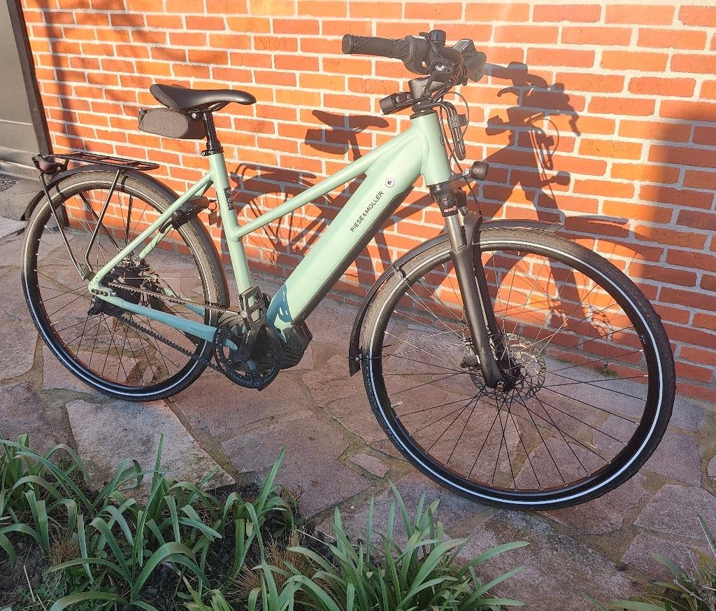 Riese Müller Roadster Mixte vario, Fietsen en Brommers, Elektrische fietsen, Zo goed als nieuw, 51 tot 55 cm, 50 km per accu of meer