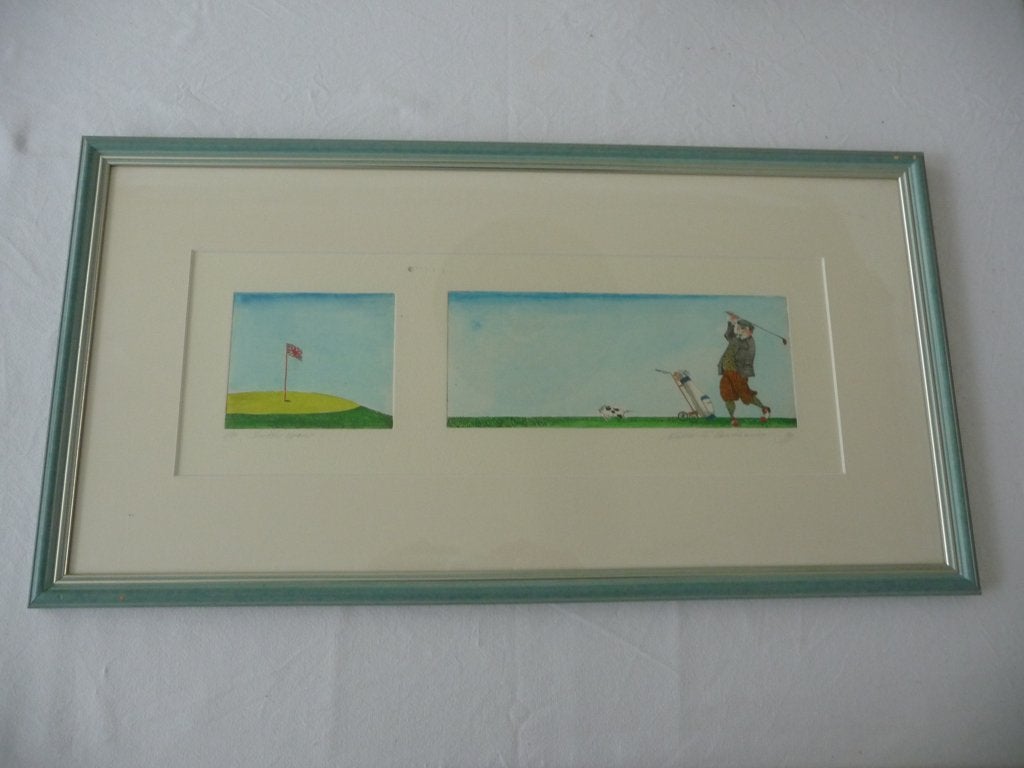 ets Triptiek - BRITISH OPEN - van WALTER W. LEUTHEUSER, Ophalen