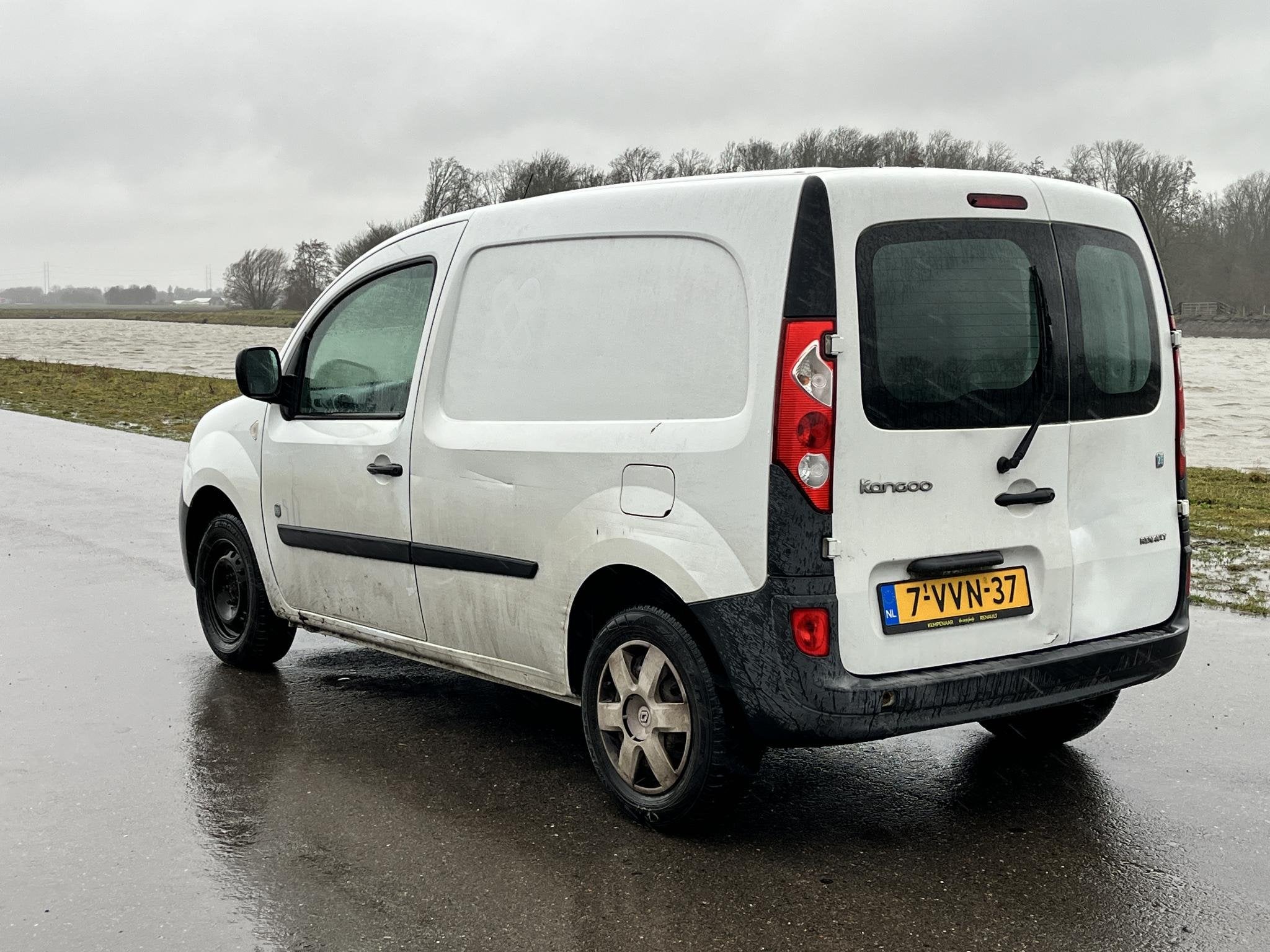 Renault Kangoo Express Z.E. (ex Accu) Airco, Auto's, Stof, Gebruikt, 22 kWh, Overige kleuren