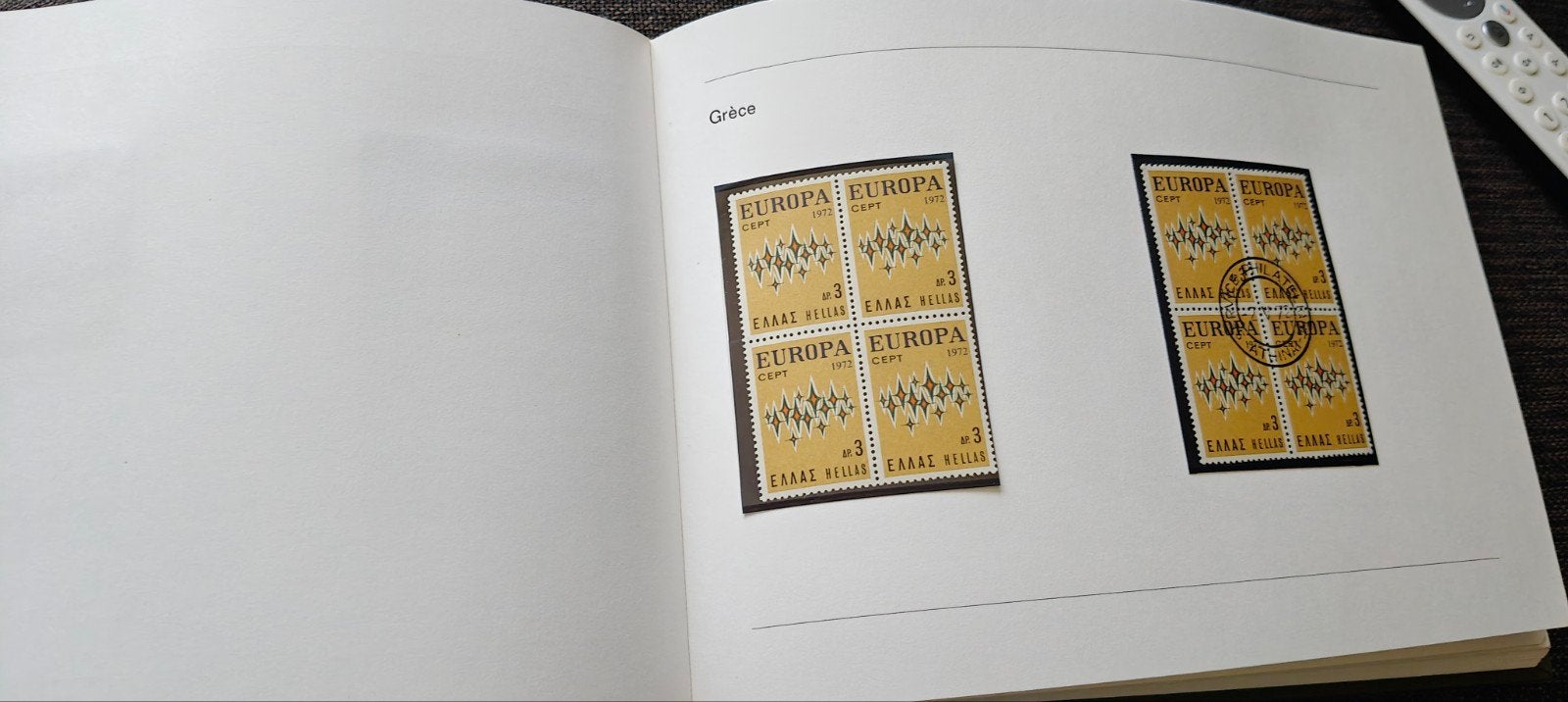 Europa postzegelcollectie in album, gestempeld en postfris, Ophalen of Verzenden
